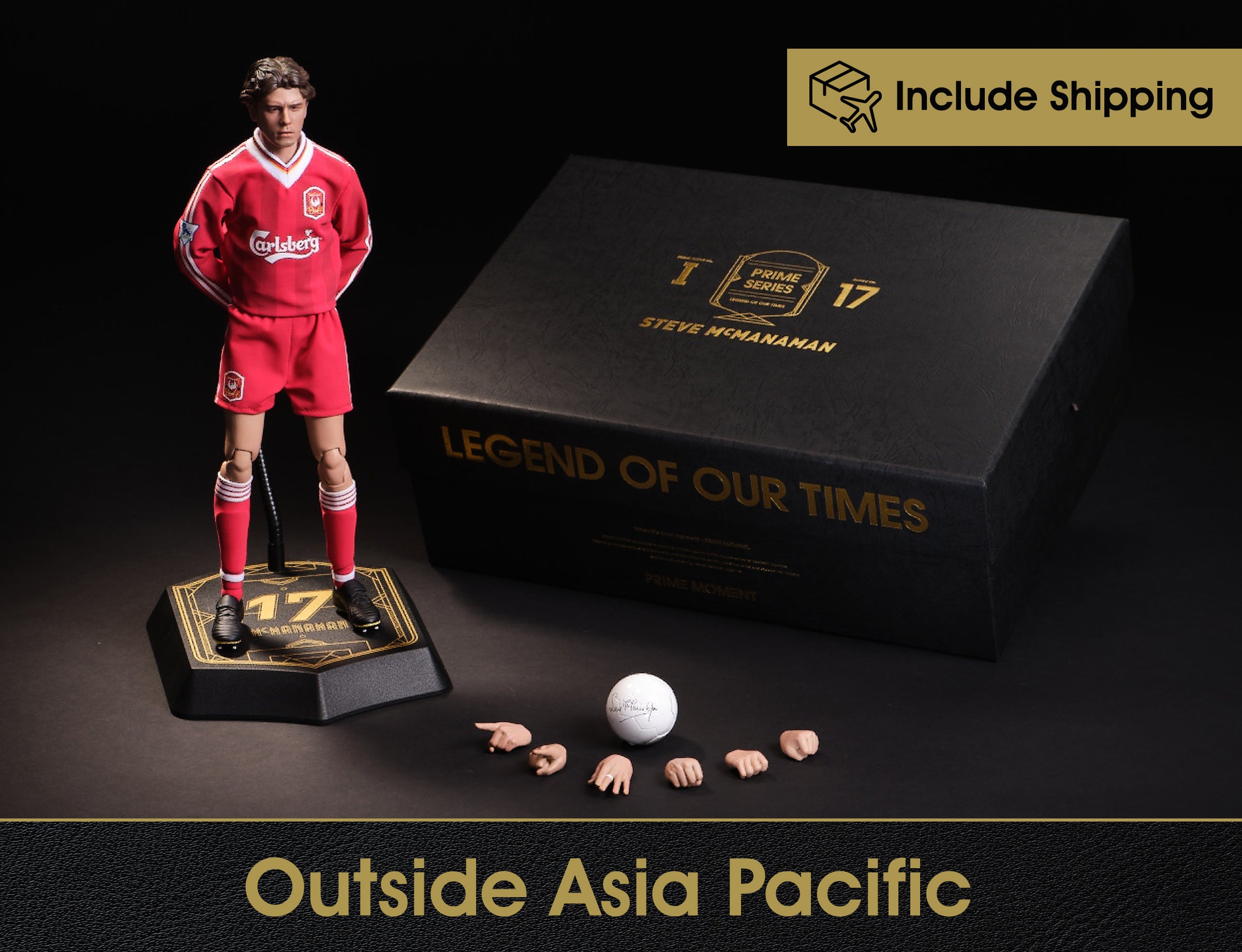 Outside Asia Pacific) Steve McManaman 1:6 Action Figure – The